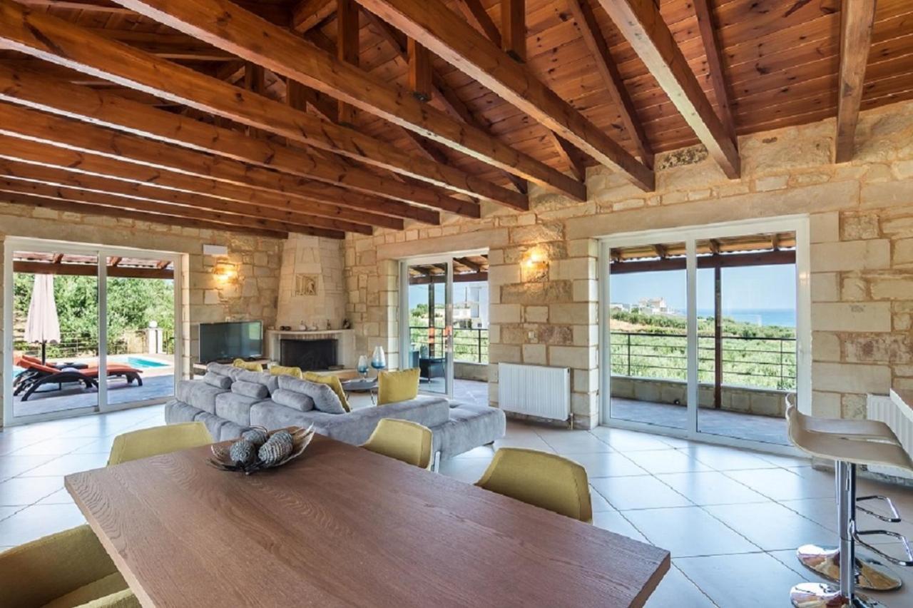 Villa Chara Chania Agia Marina Exteriér fotografie